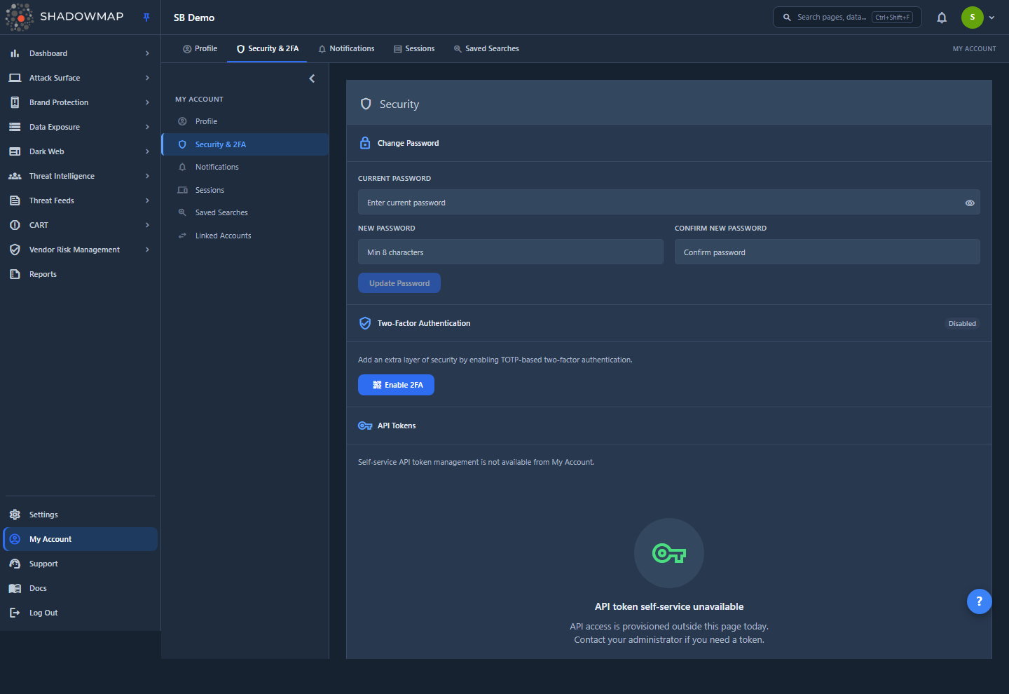 Security and 2FA