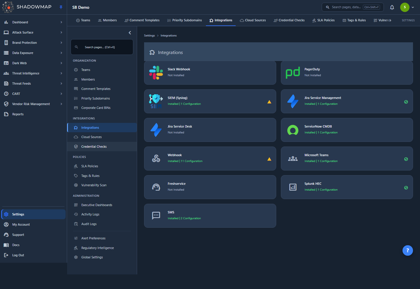 Integrations